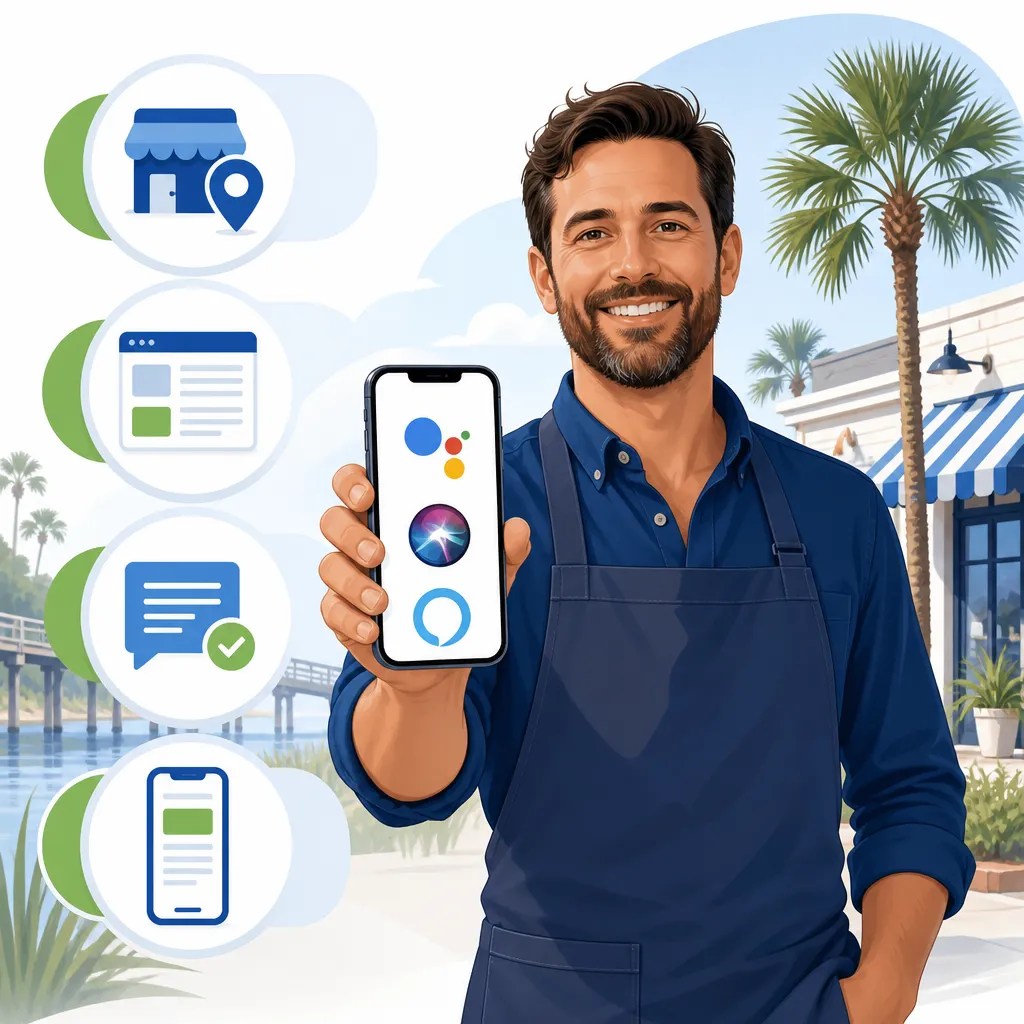 AI-powered assistants and voice search are reshaping local search. Businesses not optimized for AI answers and voice queries are already losing visibility.
